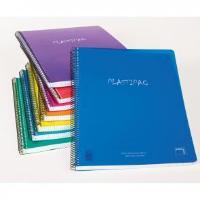 CUADERNO Fº 100HJ MARGEN COLORES 90G PACSA 16683