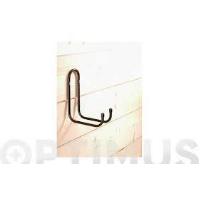 GANCHO UNIVERSAL PARED DOBLE 165MM